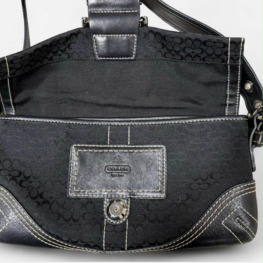 Vintage Coach Soho Mini Signature Demi Flap shoulder bag - Picture 6 of 6